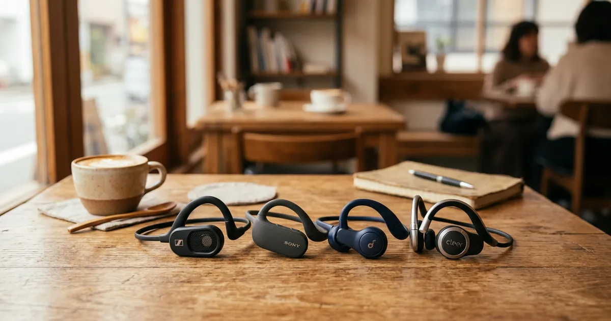 高音質オープンイヤーイヤホンおすすめ4選｜ハイエンドモデルを徹底比較